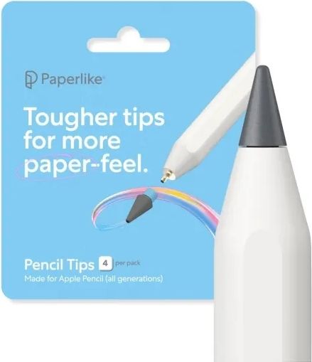 Paperlike PL-APT-CB-25 Pennespidser til Apple Pencil - 4 stk.