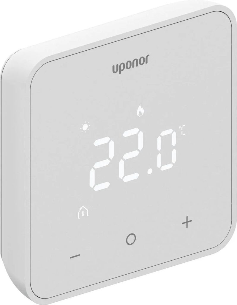 smatrix base digital termostat ledningsført hvid d+rh t-248 bus