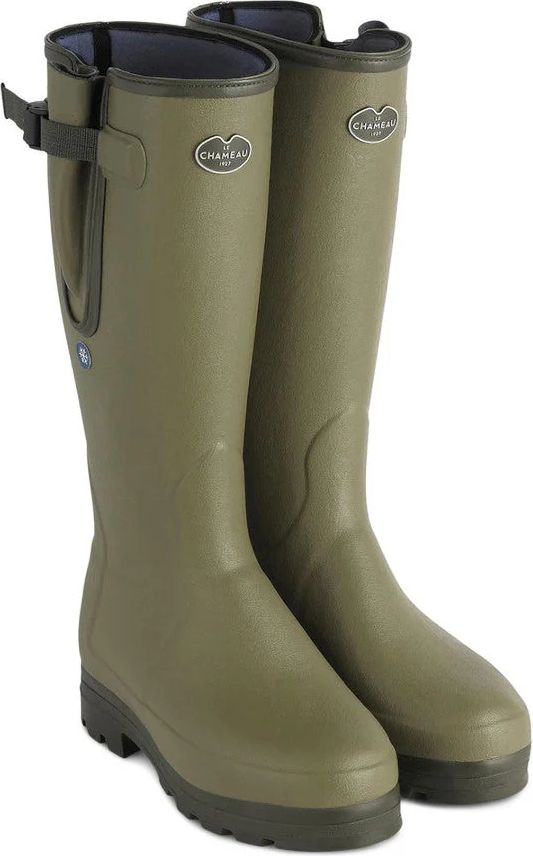 Le Chameau Ms Vierzonord Plus Neoprene Boot Green