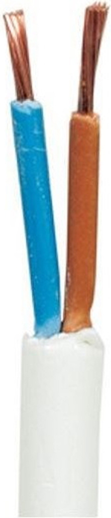 lampeledning, rund, hvid, metervare