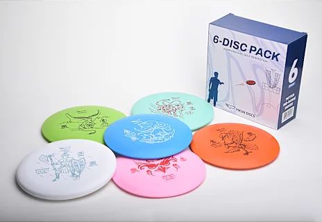 Yikun Disc Golf 6-Pak