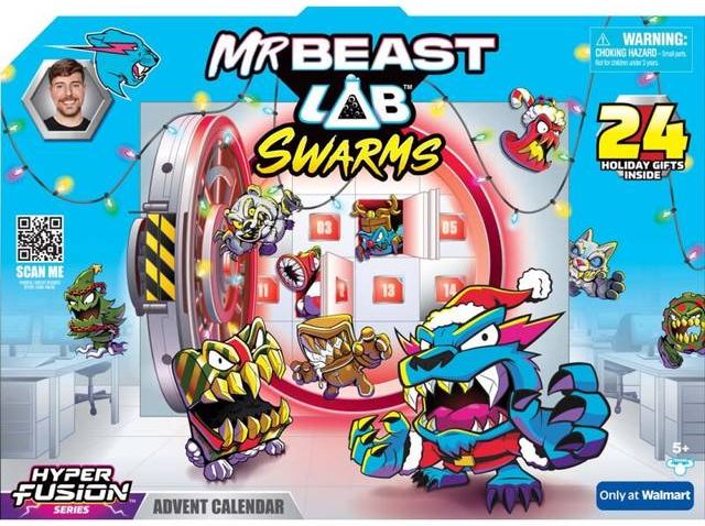 Moose MrBeast Lab Swarms Julekalender 2025