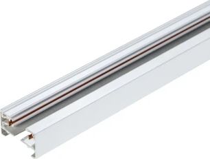 2m skinne til skinnespot1-faset, hvid, 1f2w