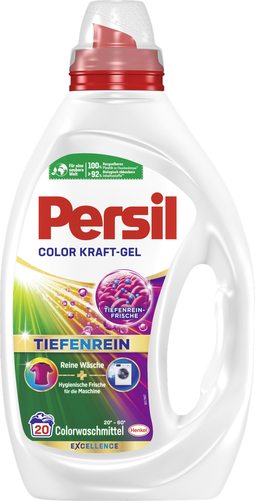 Persil Color Gel Flüssigwaschmittel 20 WL 900 ml Weiß