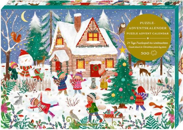 Coppenrath Puzzle Adventskalender Fröhliche Winterzeit