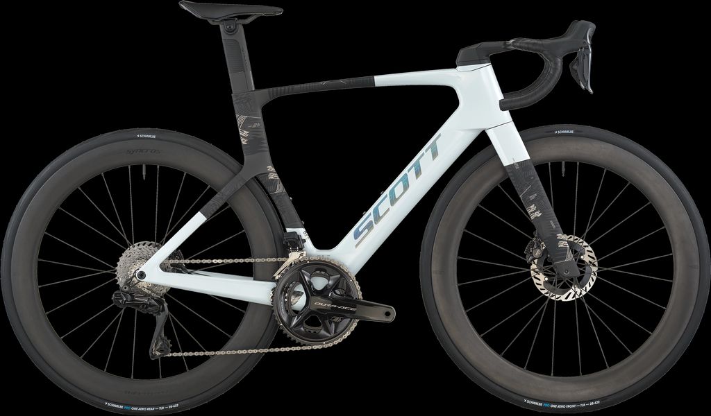 Scott Foil RC Pro 2026 Cumulus White Carbon Black Shimano Dura-Ace Di2