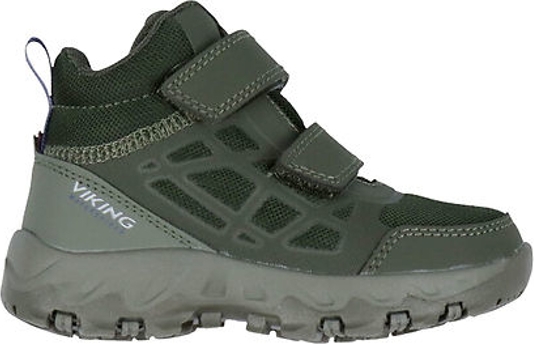 viking støvler - track mid wp 2v - olive