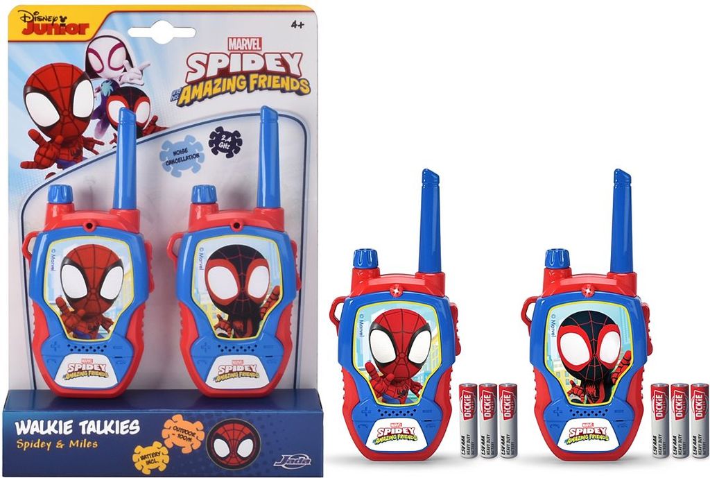 JADA TOYS Walkie Talkie Spidey |Multi/patterned |One Size