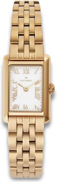 mockberg timeless gold dameur stål gulddoublé 19mm 3bar