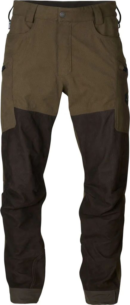 Härkila Driven Hunt Læder Bukser - Willow Green/Shadow Brown