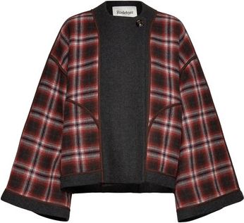 rodebjer chloe check - uldjakker