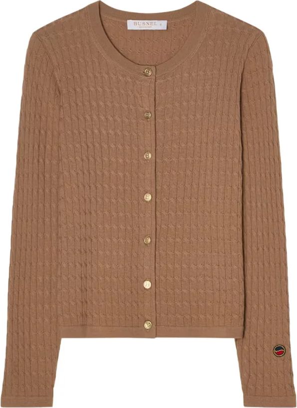 agnes cardigan, salty caramel