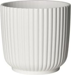 elho vibes blomsterkrukke, 16 cm, silky white