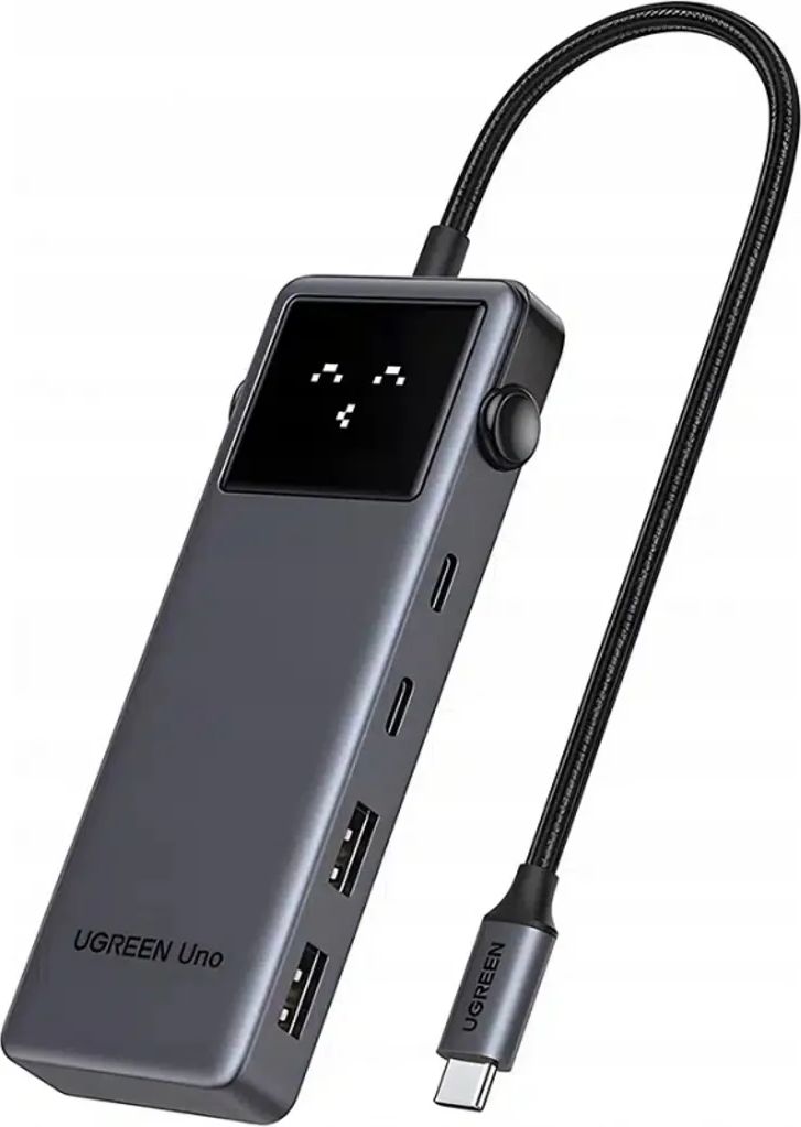 UGREEN Uno 6-In-1 Usb-C Hub USB Hub - 6 porte - Silver