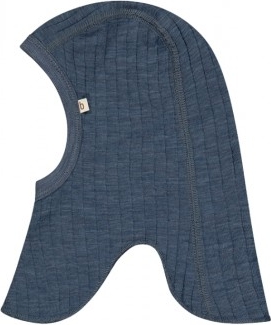 Elefanthue I 100% Merino Uld, Dropneedle, Tynd Kvalitet, Oeko-texÂ® 62/68 Blue - Melange