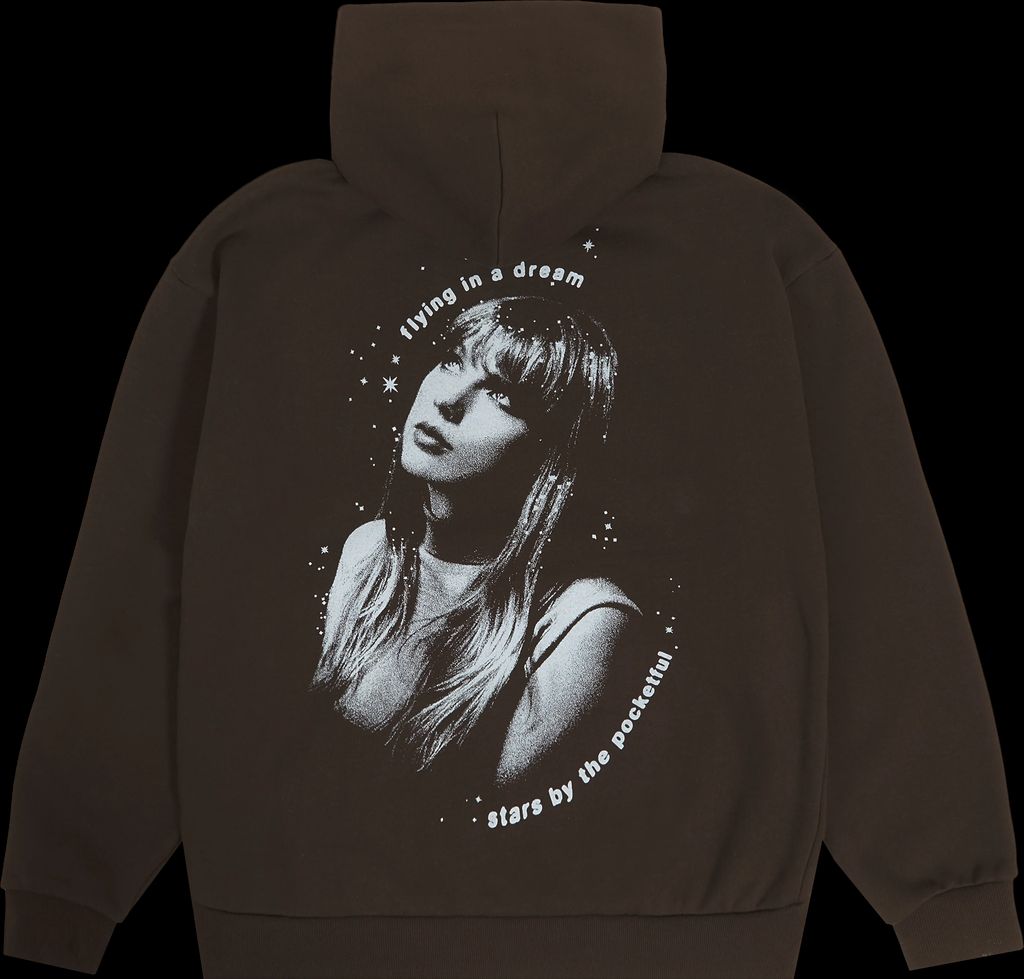 Taylor Swift Midnights Living In A Dream Brown Hoodie