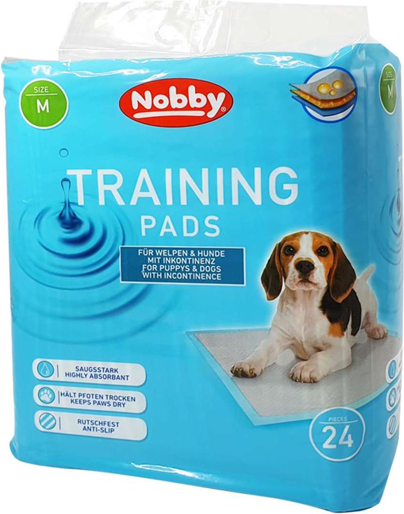 Træning Pads - Hvalp - 24 stk.. - M - 62 x 48 cm