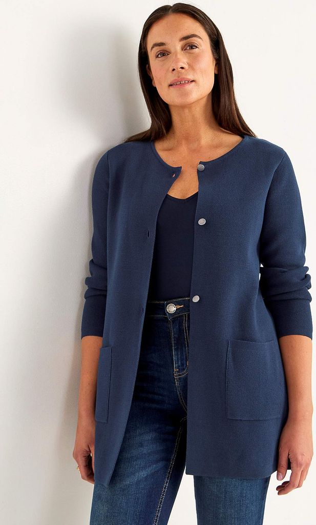 Cardigan i bomuld