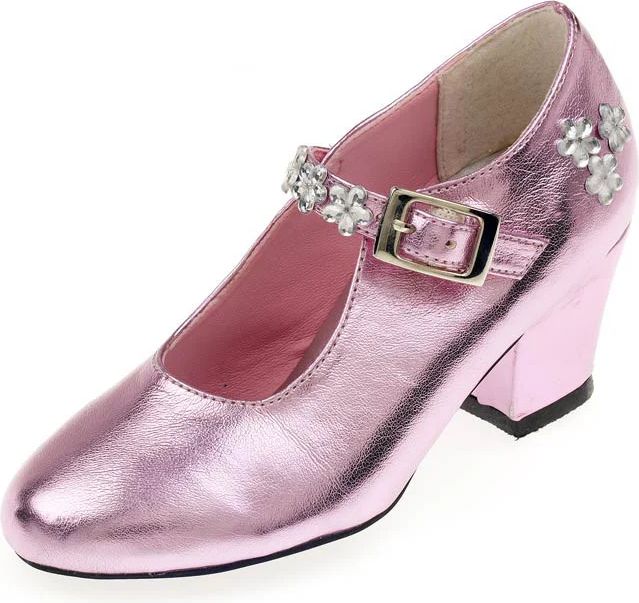 prinsessesko skinnende pink, str. 25-34