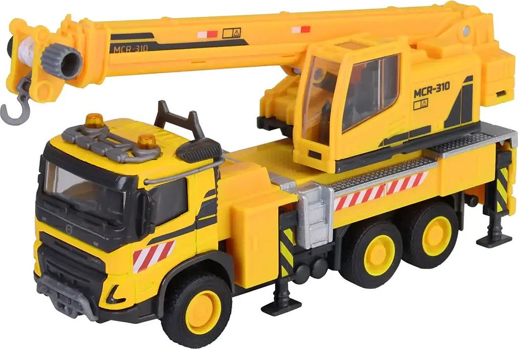 majorette volvo fmx truck crane