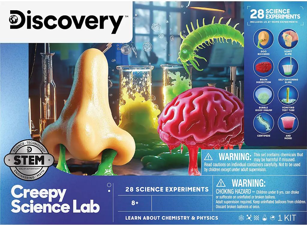 Discovery DIY Uhyggeligt Laboratorium