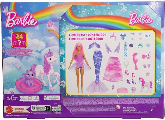 Mattel Barbie Fantasy Julekalender 2025