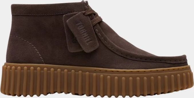 torhill moss d sko - brown suede