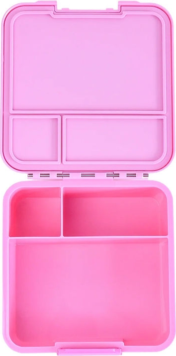 montiico madkasse m. 3 rum - bento three - 1 l - floss m. sticke