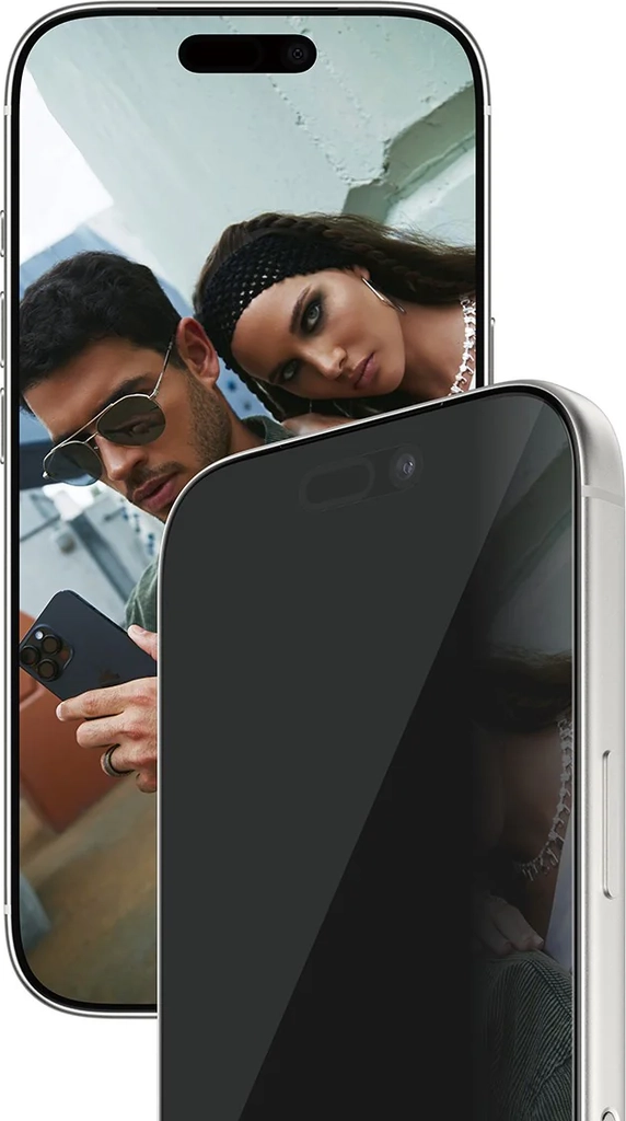 Skærmbeskytter med privatliv – PanzerGlass SAFE til iPhone