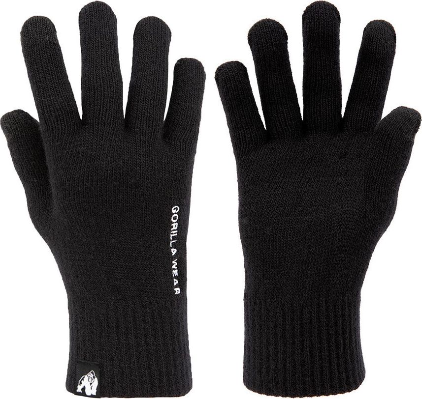 Gorilla Wear Waco Knitted Gloves Accessories - Black
