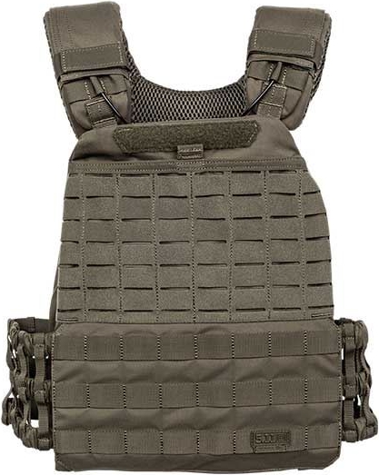 5.11 tactec plate carrier vest, one size, ranger green