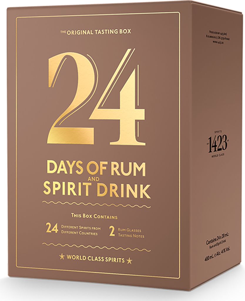 1423 24 Days Of Rum Kalender Mocha Edition 24x2cl