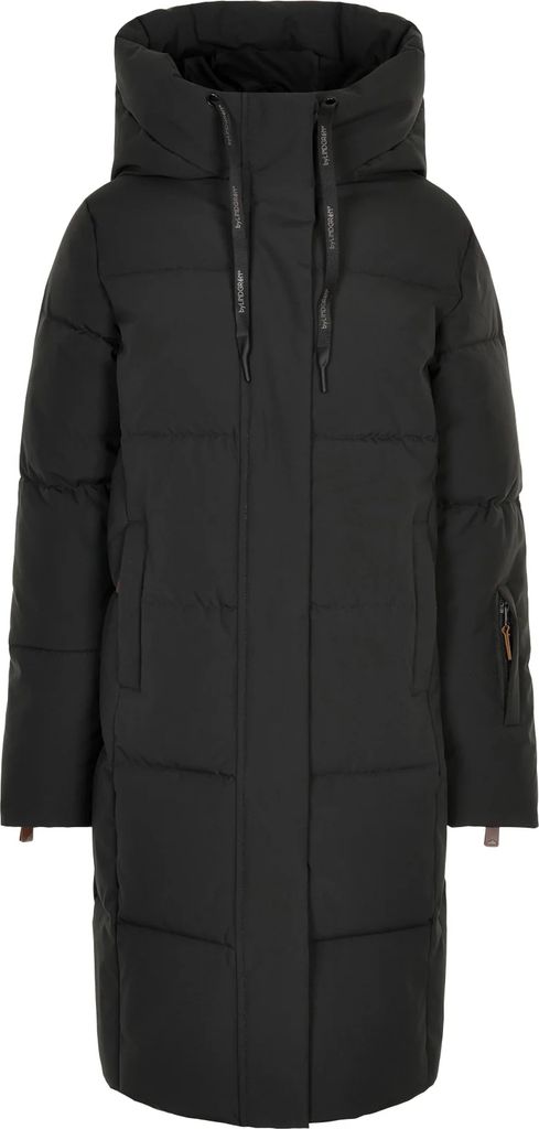 idun puffer vinterjakke - black
