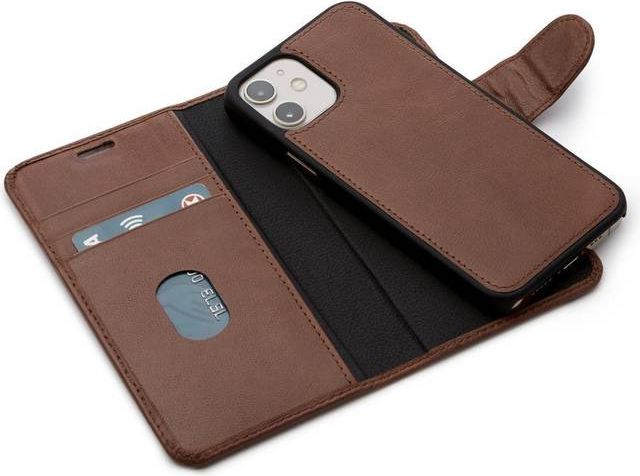 Trunk iPhone 12 Pro Max Wallet Leather Brown