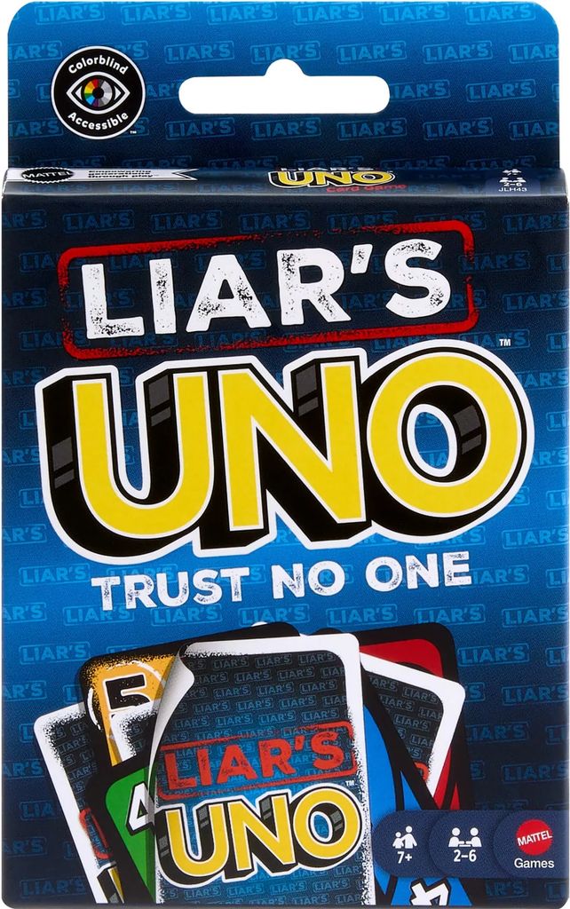 mattel løgnerens uno