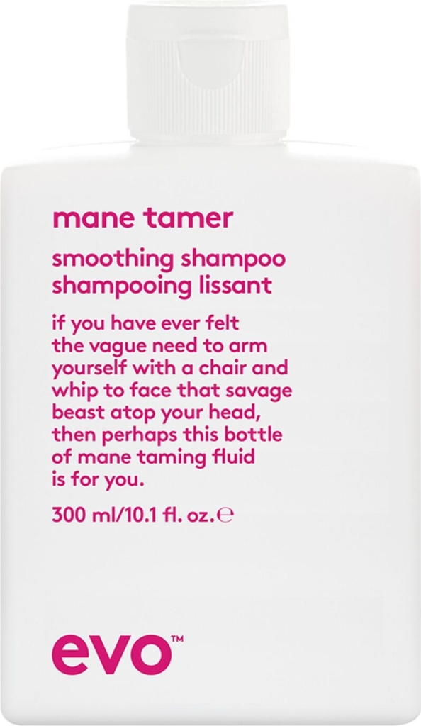 evo mane tamer smoothing shampoo 300 ml