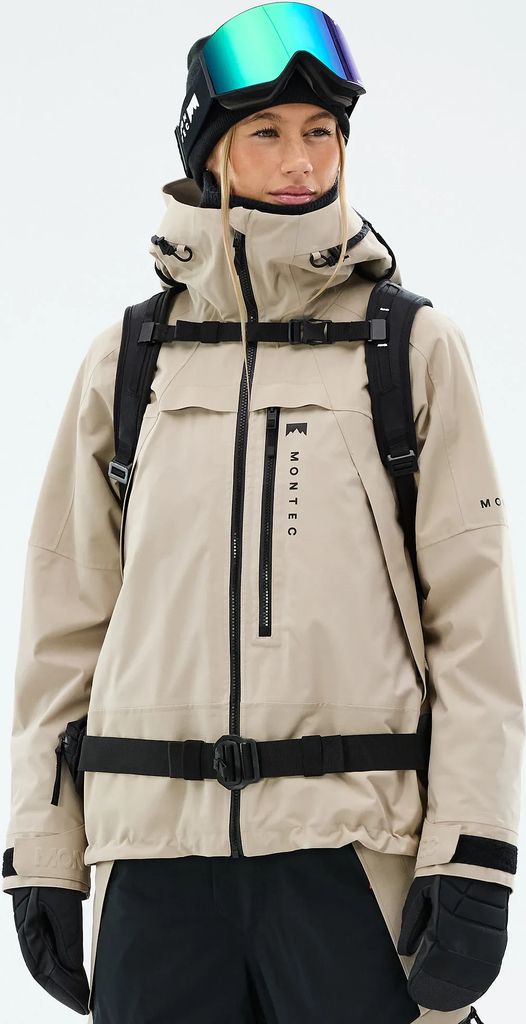 Montec Oracle W Snowboardjakke Dame - Sand