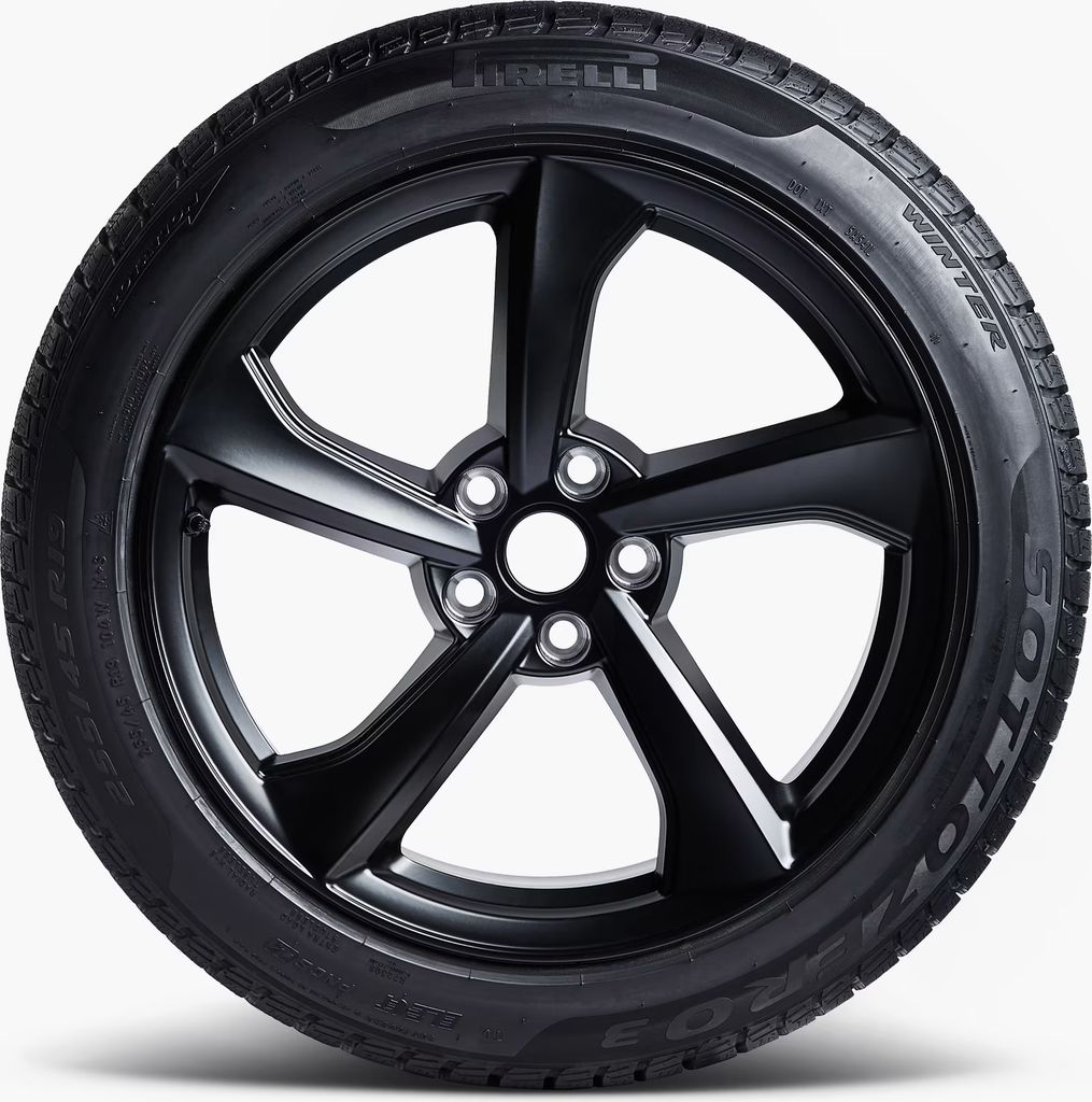 model&nbsp;y 19" crossflow-fælge og pirelli vinterdækpakke