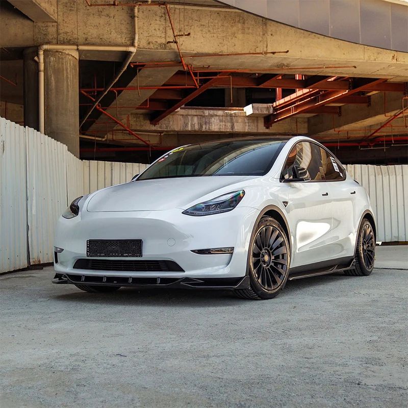 oneway complete body kit suitable for tesla model y 2019-2025 - gloss black