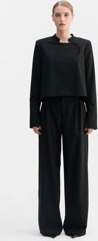 mel wool trousers