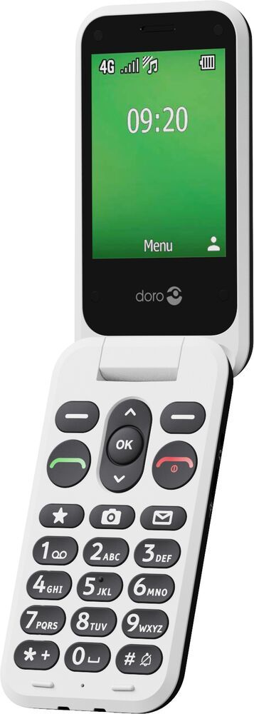 Doro Battery Cover Red White