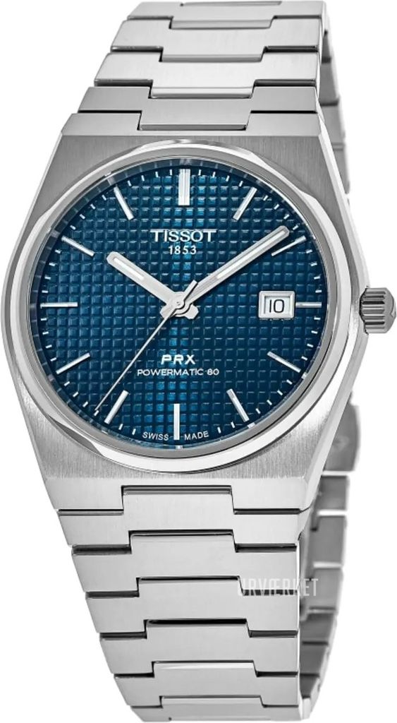 Tissot Herrklocka T137.407.11.041.00 Prx Blå/Stål Ø40 mm