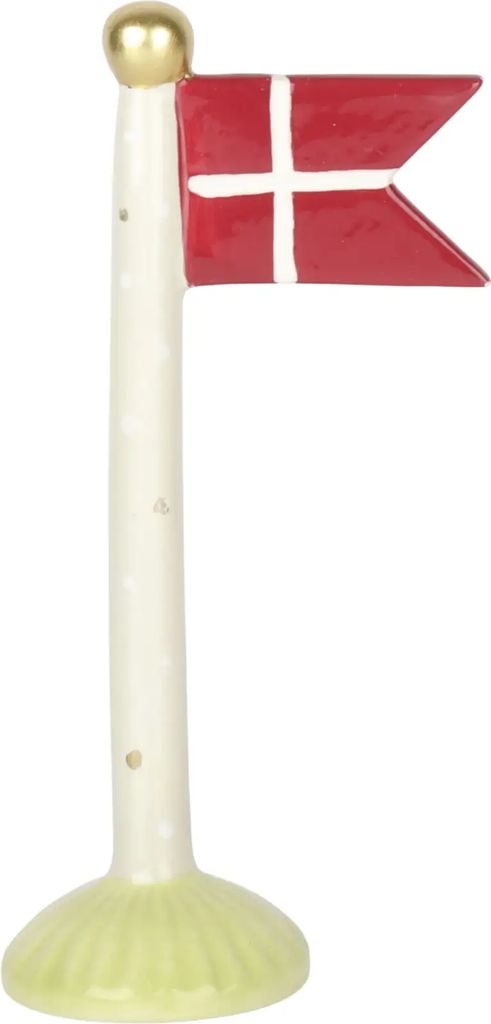 Speedtsberg Flag Stribet H 14 Keramik Multifarvet Dekoration