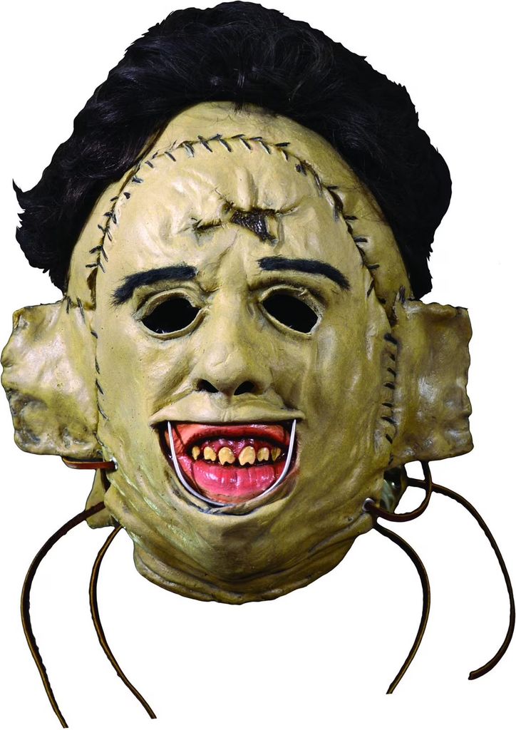 the texas chainsaw massacre adult leatherface 1974 killing mask halloween costume accessory