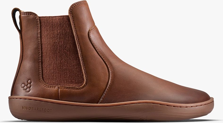 Vivobarefoot Sensus Chelsea Womens - Dark Tan
