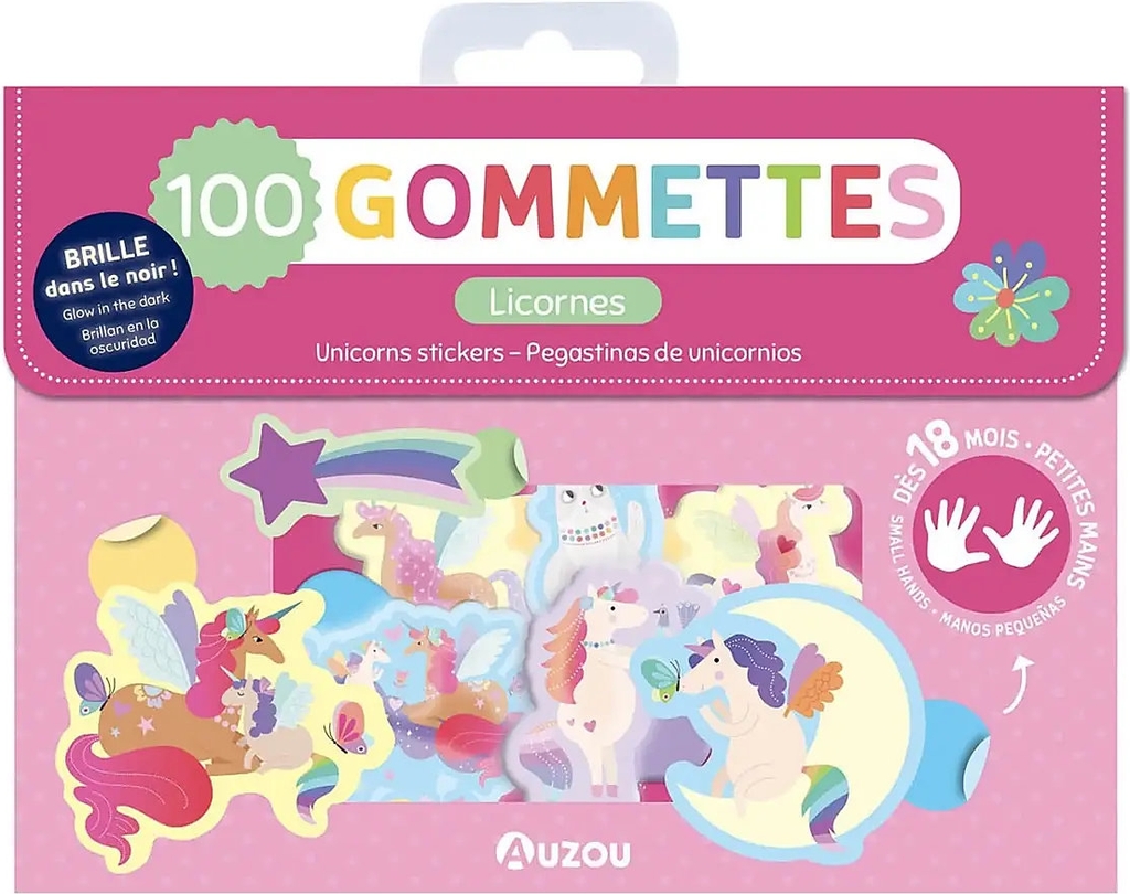 Auzou My First Stickers - Unicorns Stickers - Multi/patterned - ONE SIZE