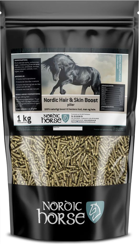 nordic horse hair & skin boost