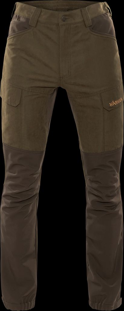 härkila scandinavian bukser - willow green/deep brown - härkila