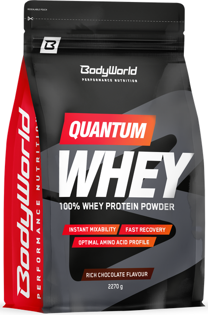 Bodyworld Quantum Whey Protein 2270 g Vanilj Nexa 30 Capsules
