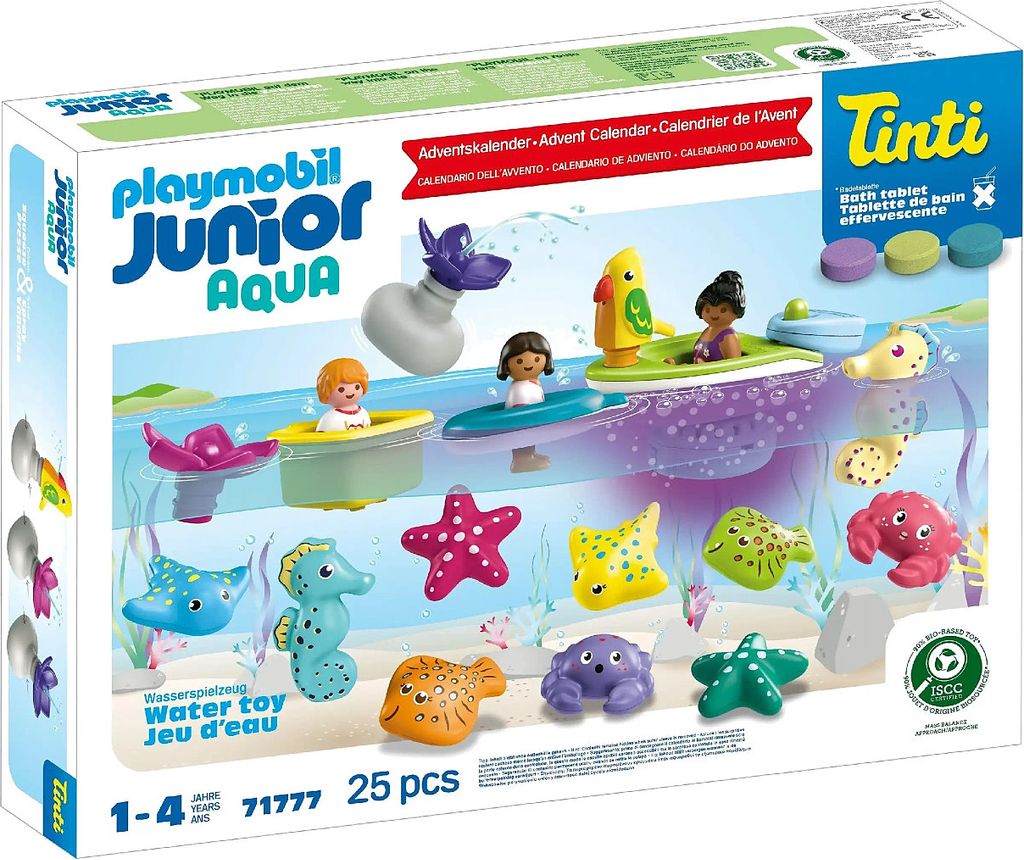 junior & tinti: colourful bath